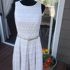 Eliza J brocade dress